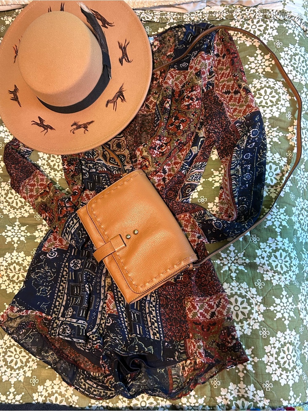 Cecico Multicolor Patchwork Romper